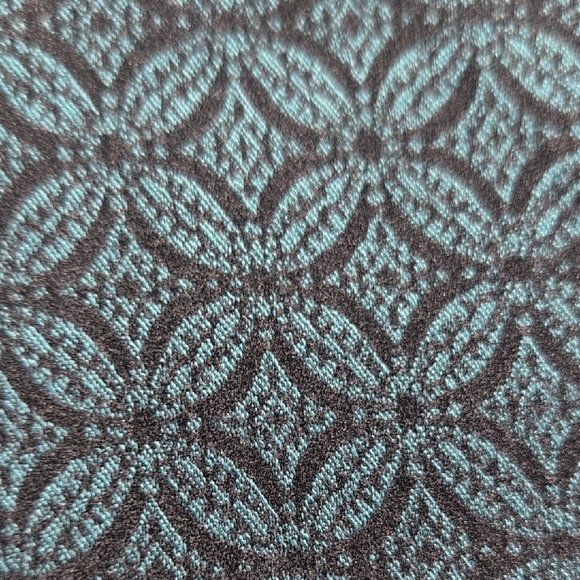 Roz & Ali Teal and Black Patterned Trousers - Picture 9 of 9